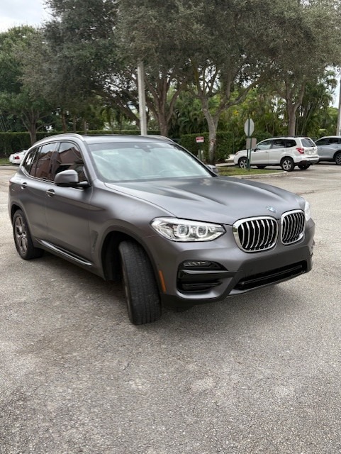 Custom vinyl wrap finish on vehicle